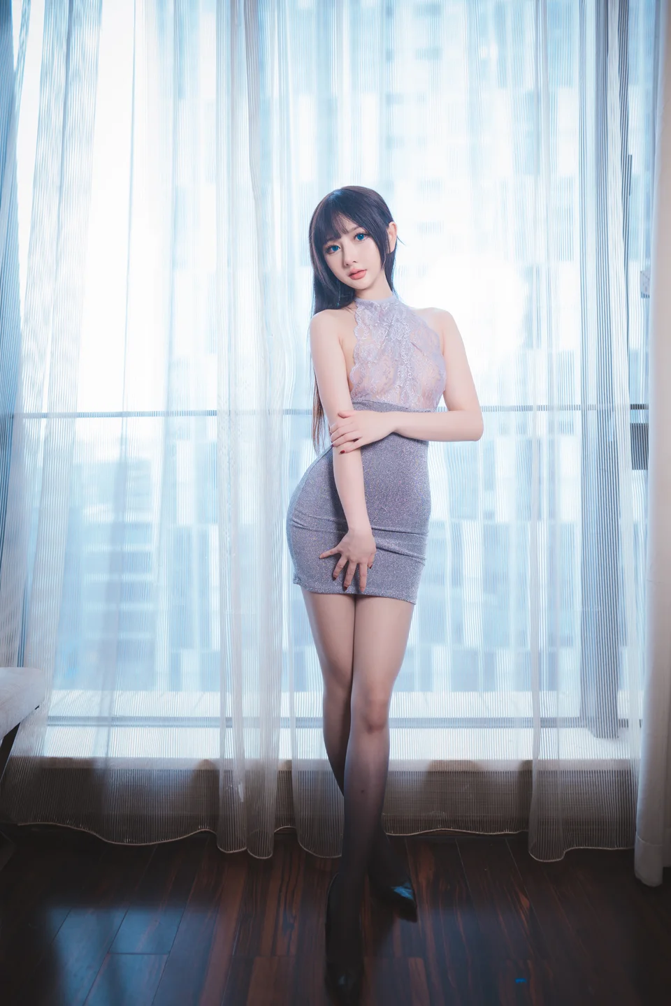 您的蛋蛋 - 包臀灰丝 [43P-542MB] tg@simisebaisi 【丝足阁】027.webp